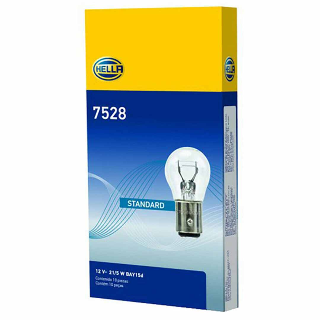 AMPOLLETA GLOBO GRANDE 12V 21W 2 CONTACTOS PATA DISPAREJA HELLA - Image 4