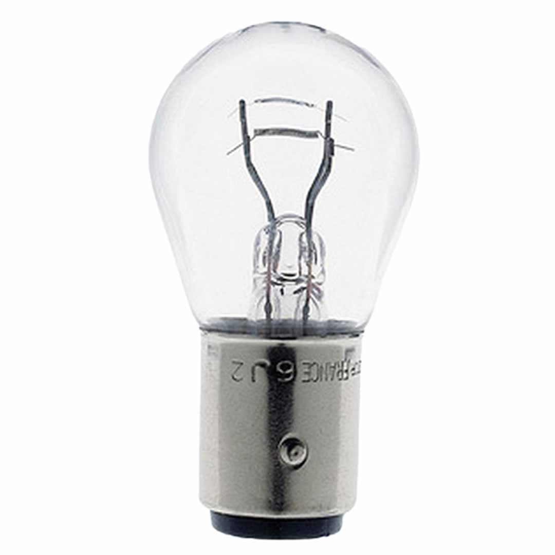 AMPOLLETA GLOBO GRANDE 12V 21W 2 CONTACTOS PATA DISPAREJA HELLA - Image 2