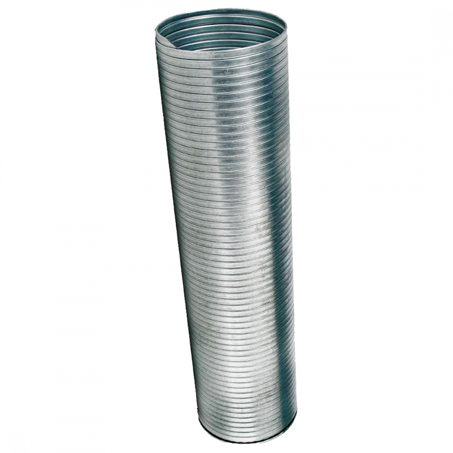 TUBO CORRUGADO 5 X 36" ACERO INOXIDABLE