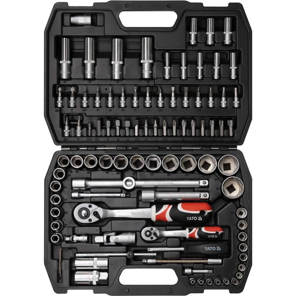 SET DE DADOS 1/2" Y 1/4" 94 PIEZAS YATO - Image 2