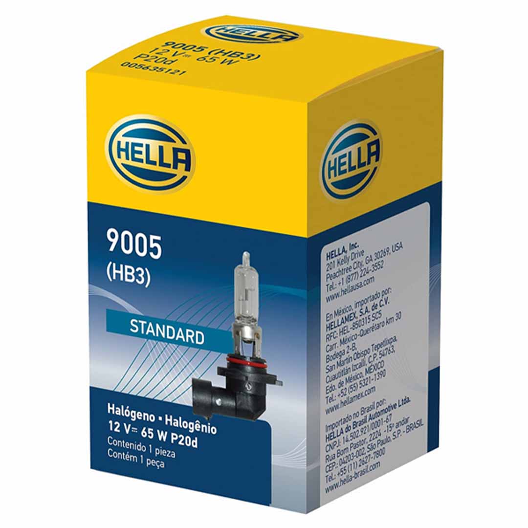 AMPOLLETA HALÓGENA HB3 9005 12V 65W HELLA - Image 4