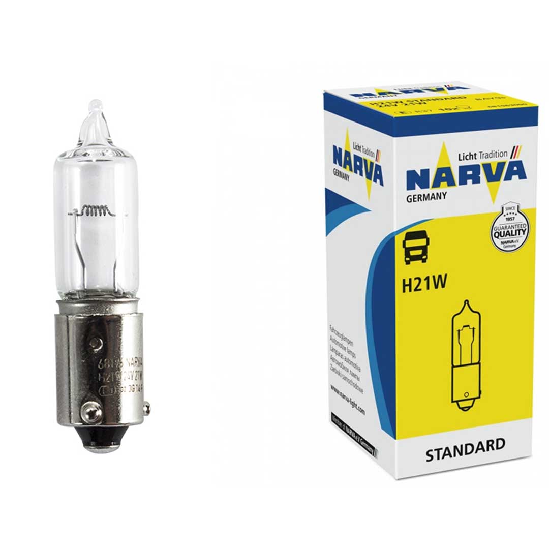 AMPOLLETA HALÓGENA H21 24V 21W NARVA