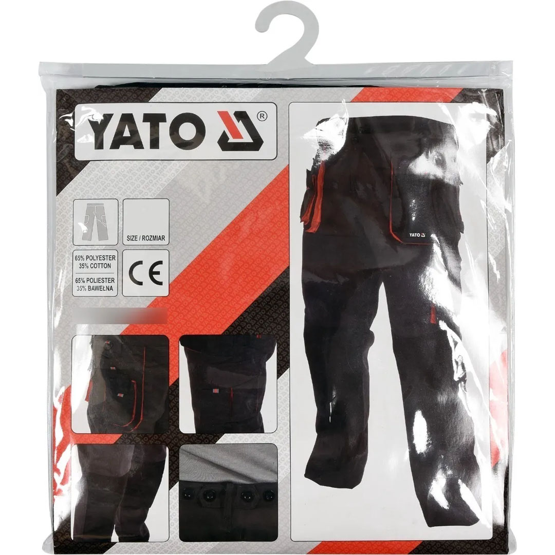 PANTALON PARA TRABAJO PROFESIONAL PESADO YATO - Image 6