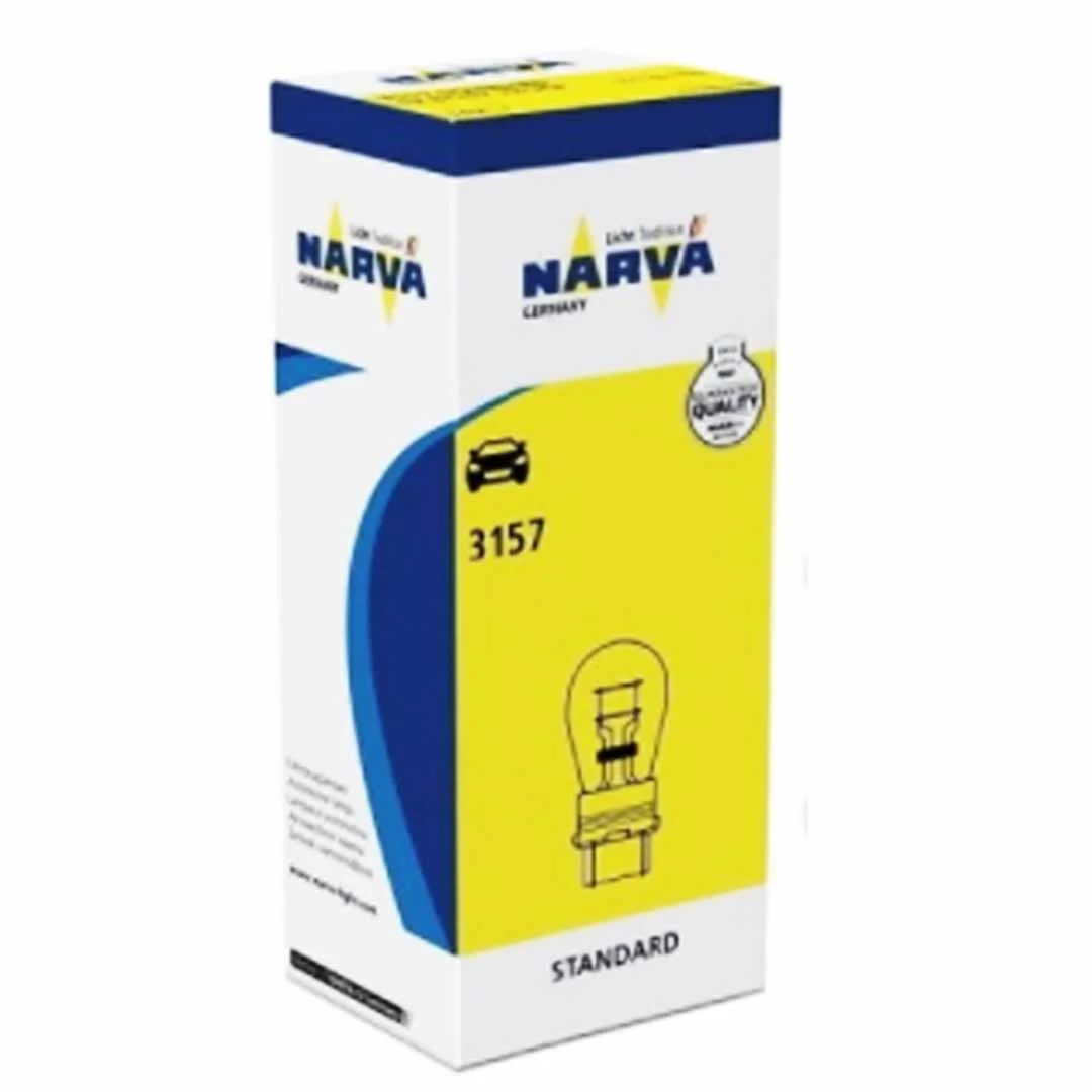 AMPOLLETA COLA DE PEZ 12V 27/7W DOS CONTACTOS NARVA - Image 2