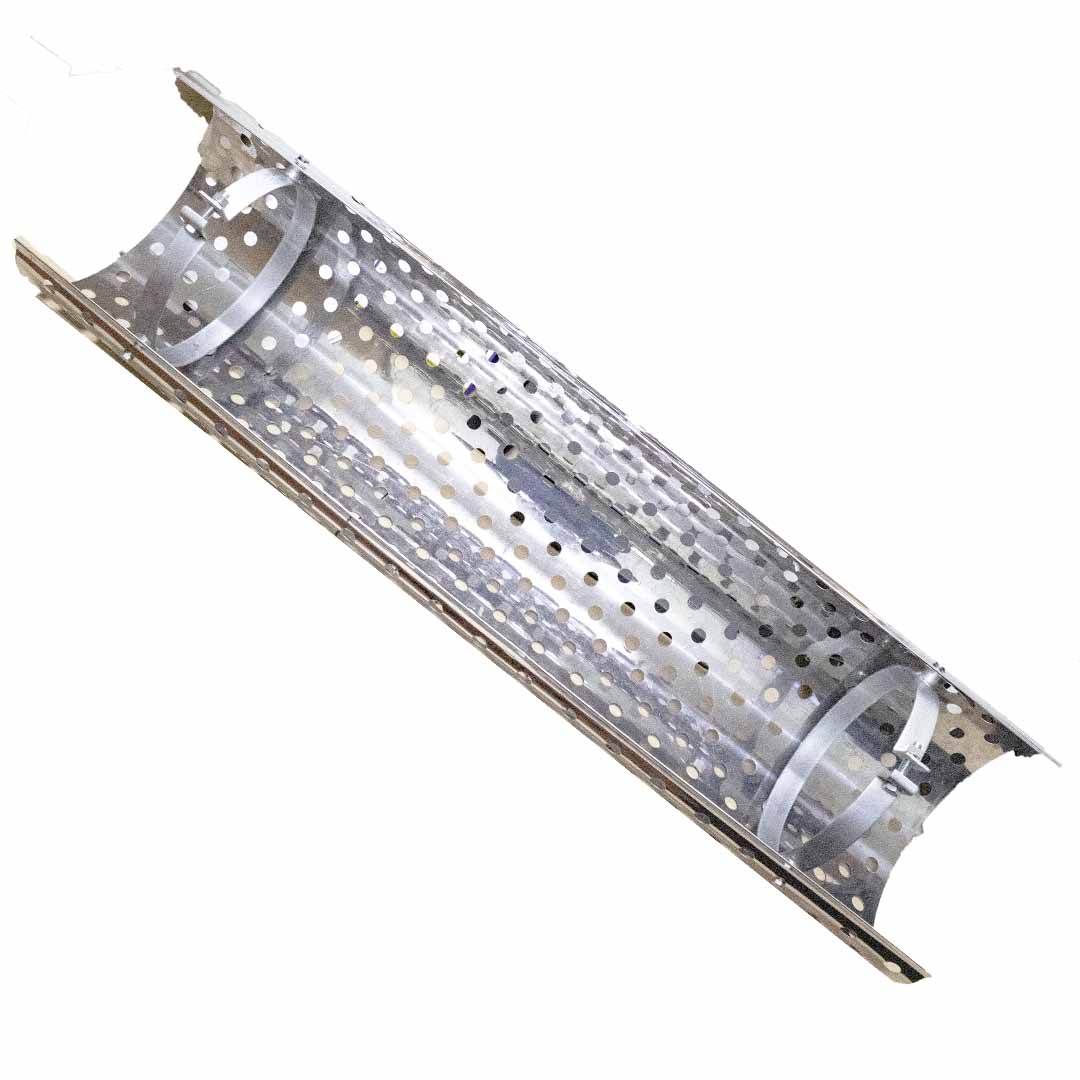 PROTECTOR CROMADO SILENCIADOR CON ABRAZADERAS - Image 2