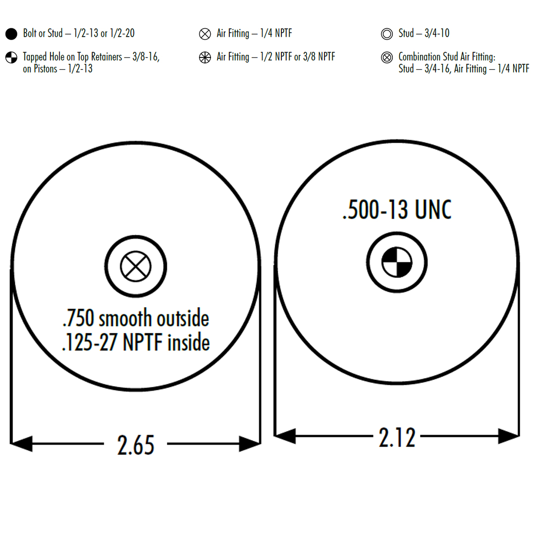 PULMON DE CABINA CAMION INTERNATIONAL 1S5-038 GOODYEAR - Image 5