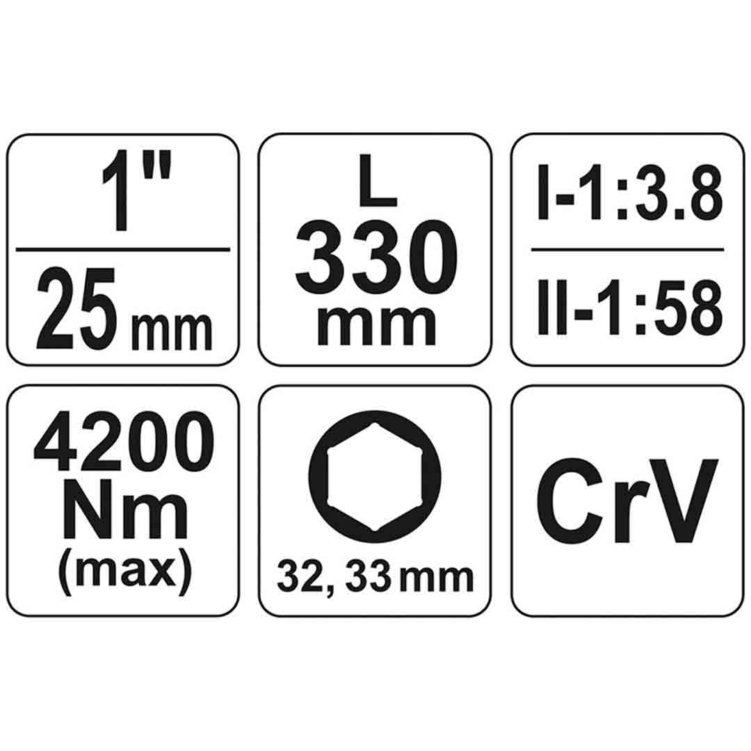 MULTIPLICADOR DE TORQUE 1:58 YATO - Image 7