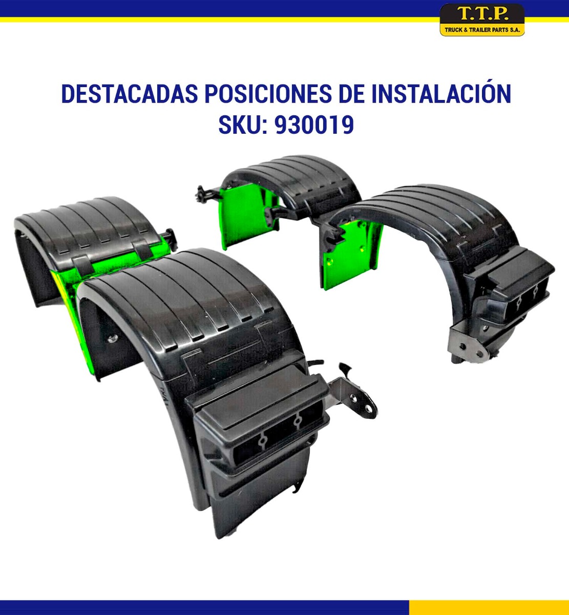 GUARDAFANGO TRASERO FRONTAL MERCEDES BENZ A9305200019 - Image 2