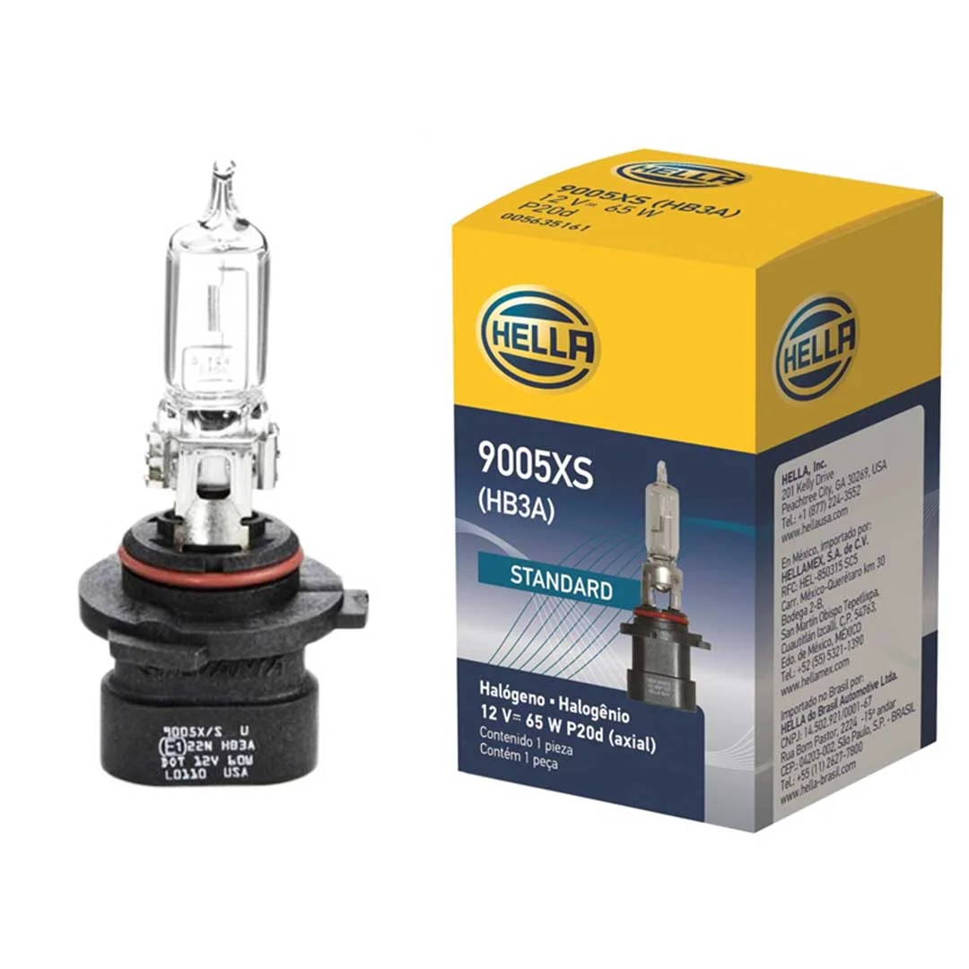 AMPOLLETA HALÓGENA HB3A 9005 XS 12V 65W HELLA