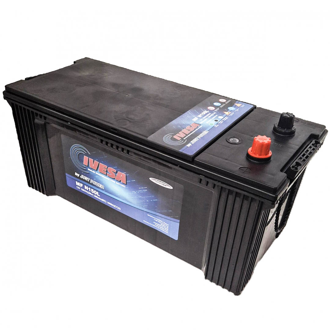 BATERIA 12V 150 AMP 1000 CCA BORNE ESTANDAR + IZQ JUST POWER - Image 3