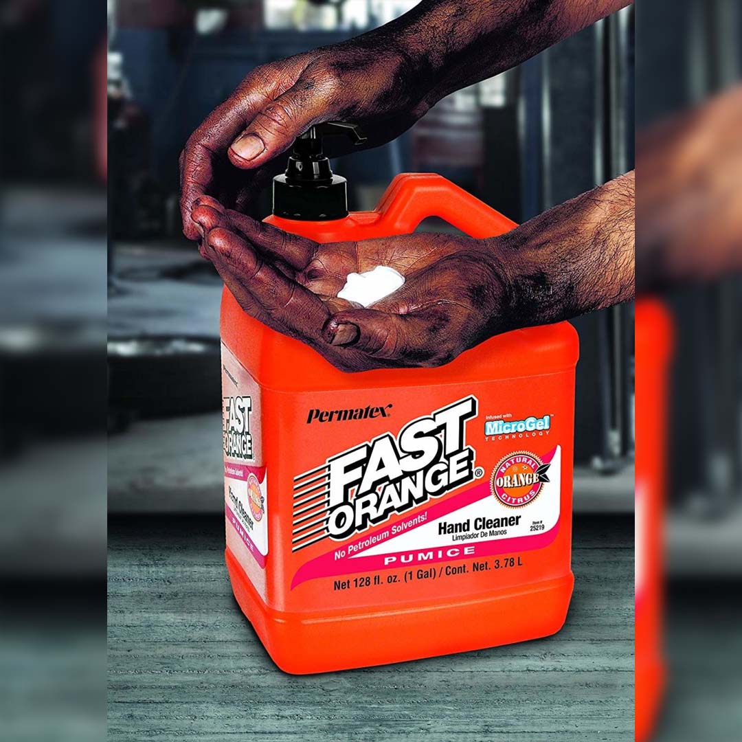JABÓN MECÁNICO LÍQUIDO FAST ORANGE 3.78L PERMATEX - Image 3