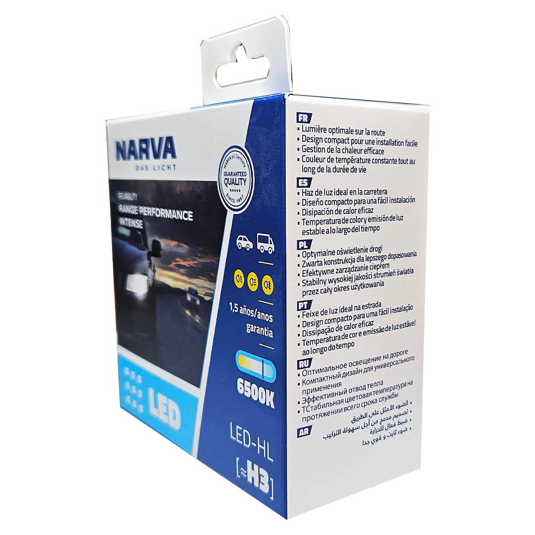 KIT AMPOLLETAS LED H3 12-24V 19W NARVA - Image 5