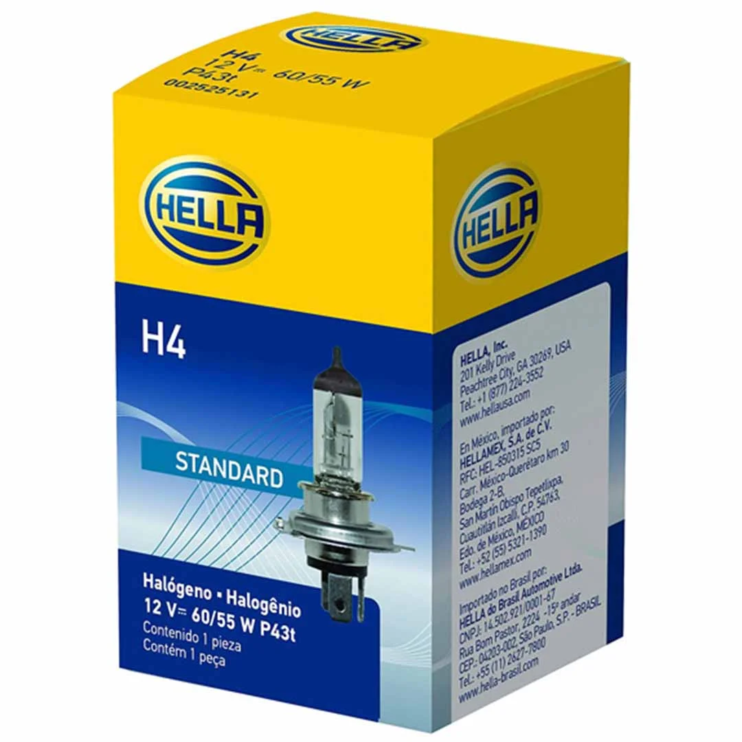 AMPOLLETA HALÓGENA H4 12V 60/55W HELLA - Image 4