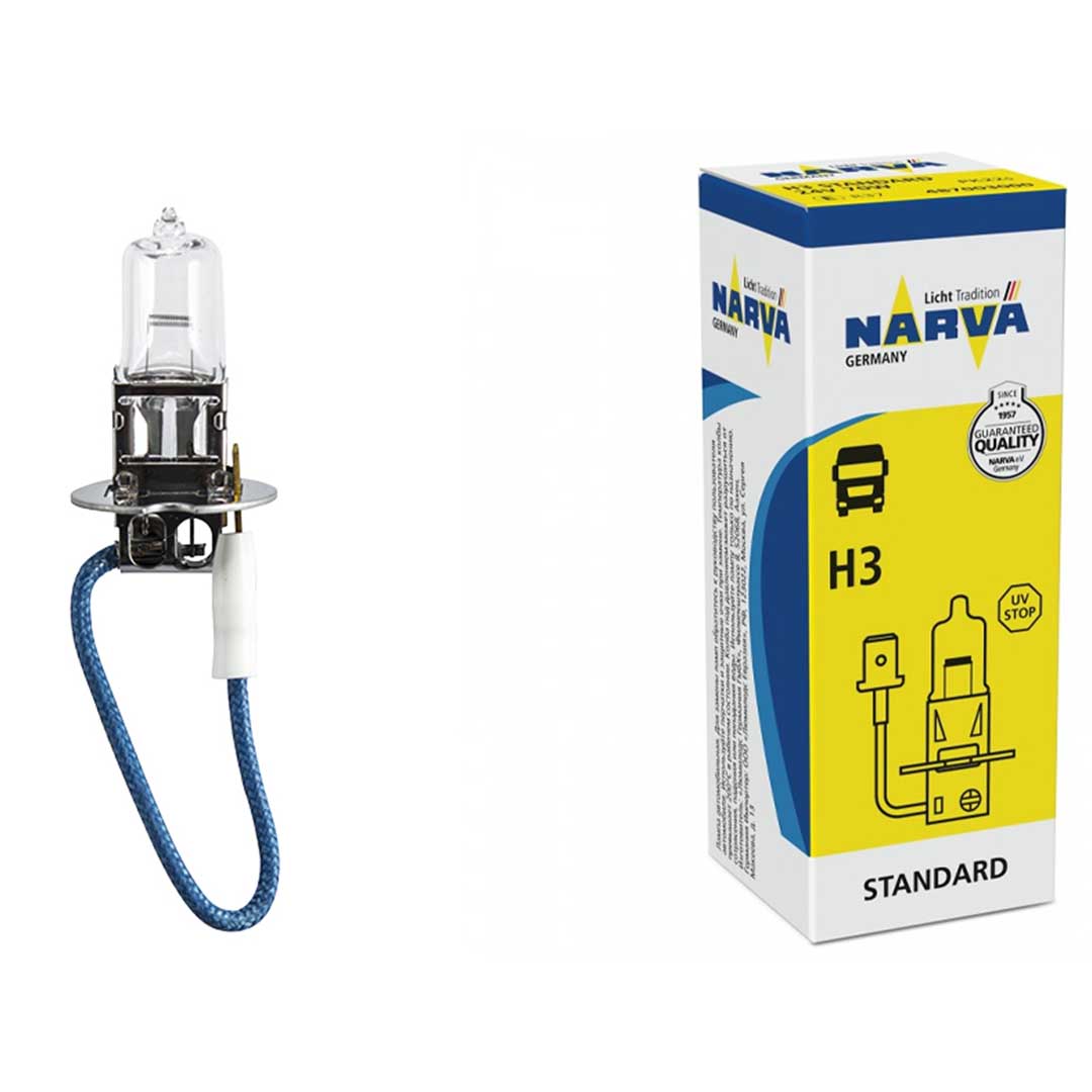 AMPOLLETA HALÓGENA H3 12V 55W NARVA